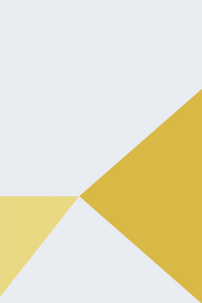 Simple Angles : Mustard Yellow Minimalist Journal: Aesthetic Lined Notebook 120 Pages - ShopVlot