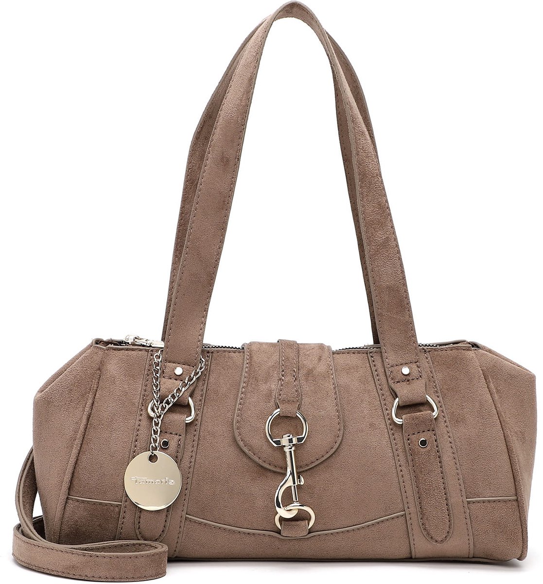Tamaris Shopper TAS Marina Suede ( 34972 ) - Dames handtassen - taupe 900