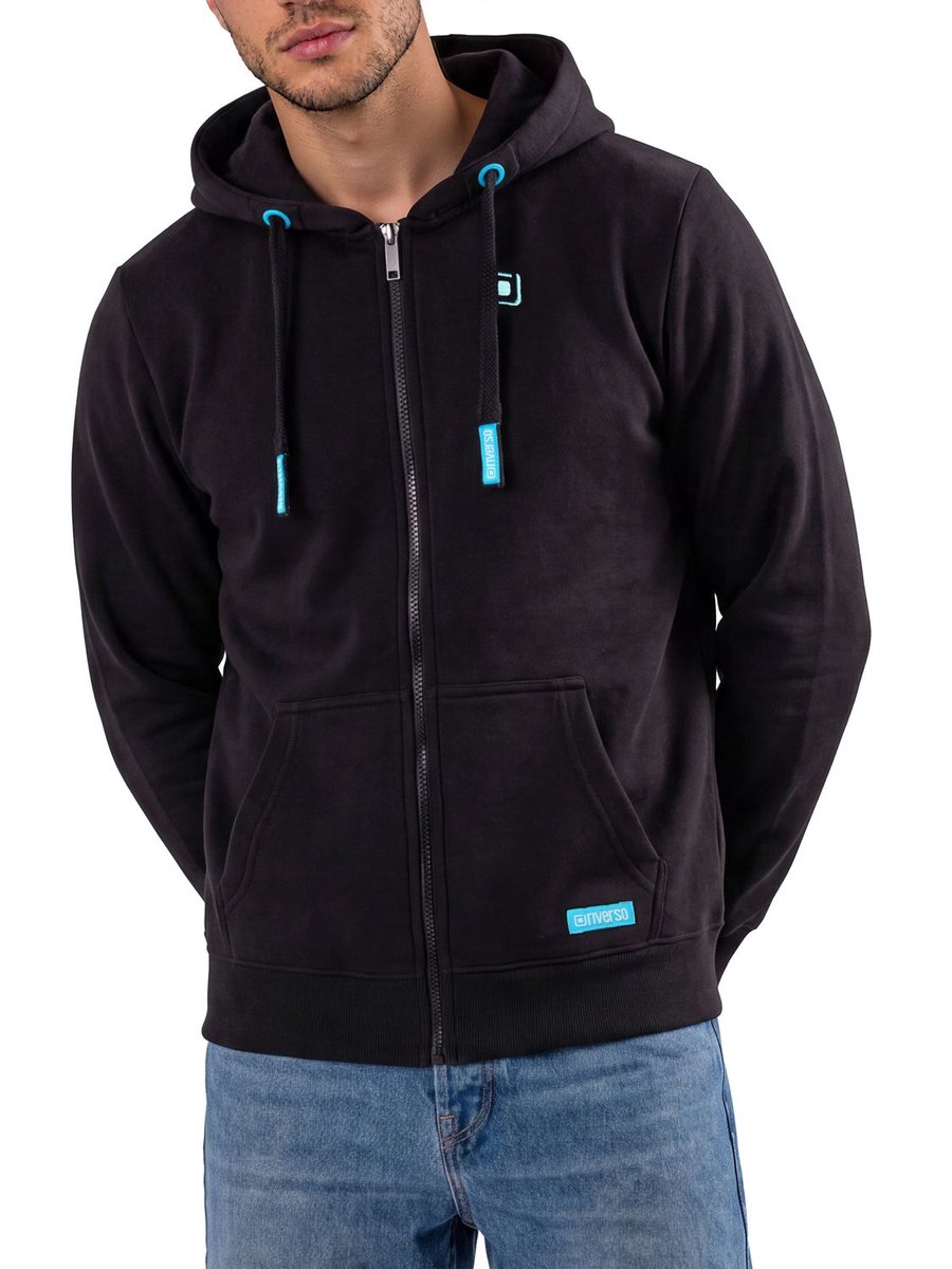 riverso Heren Sweatjack RIVNoah regular fit Veelkleurig 3XL Volwassenen Hoodiejacket - Sweatvest