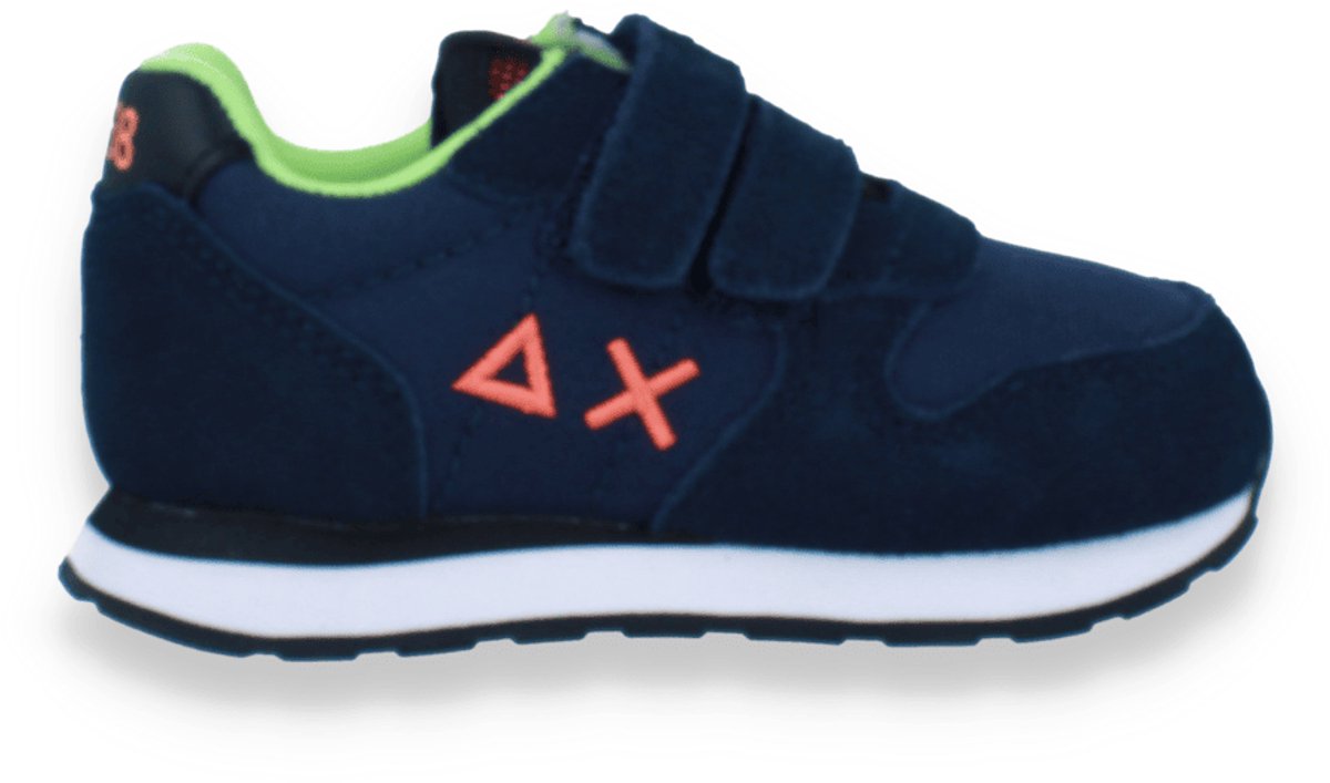 Sun 68 Sneaker Boy's Tom Fluo Navy Blue | Blauw | Maat: 21