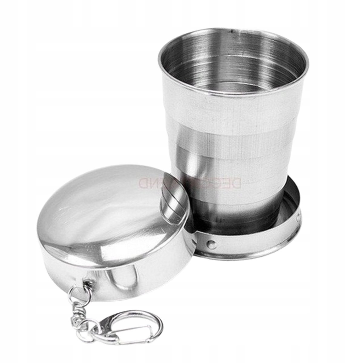 Opvouwbare Telescoop Beker met Sleutelhanger - Camping & Reizen