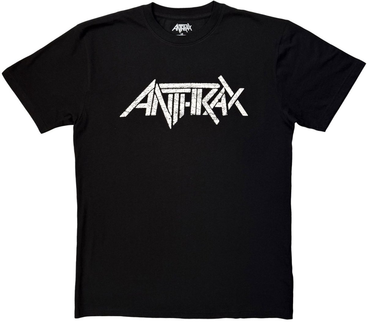 Anthrax - Logo Mono Heren Tshirt - 2XL - Zwart/Wit