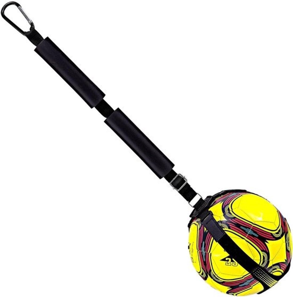 Volleybal Spiking Trainer - Oefen Apparatuur Spiking - Volleybal Techniek Verbeteren - Verstelbare Hoogte - 80-85 cm - Zwart