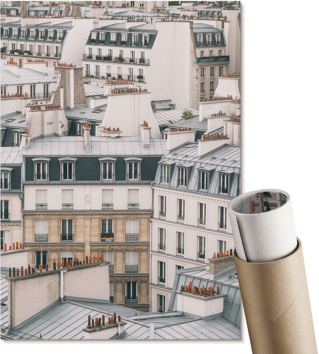 Coloray Polycanvas Poster - Martini-Afbeeldingen, Illustratie - A2 - Groen Motief - Rechthoek - Decoratieve poster - Woonkamer, Slaapkamer, Kantoor - Modern