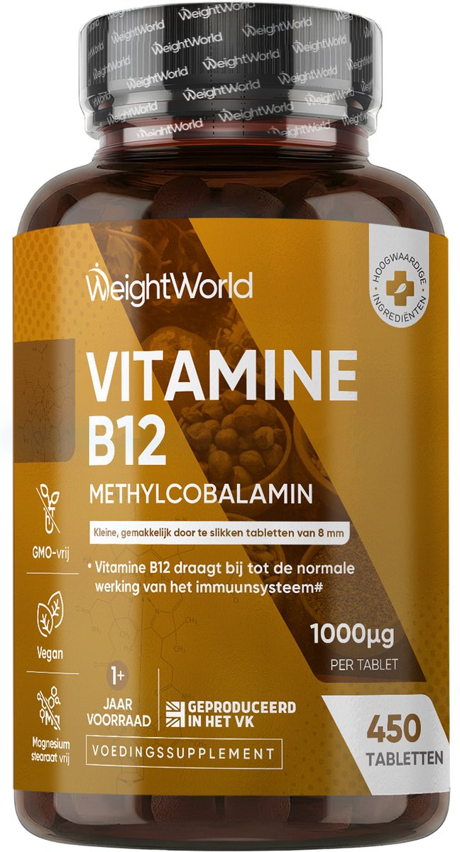 WeightWorld Vitamine B12 1000 mcg mini-tabletten