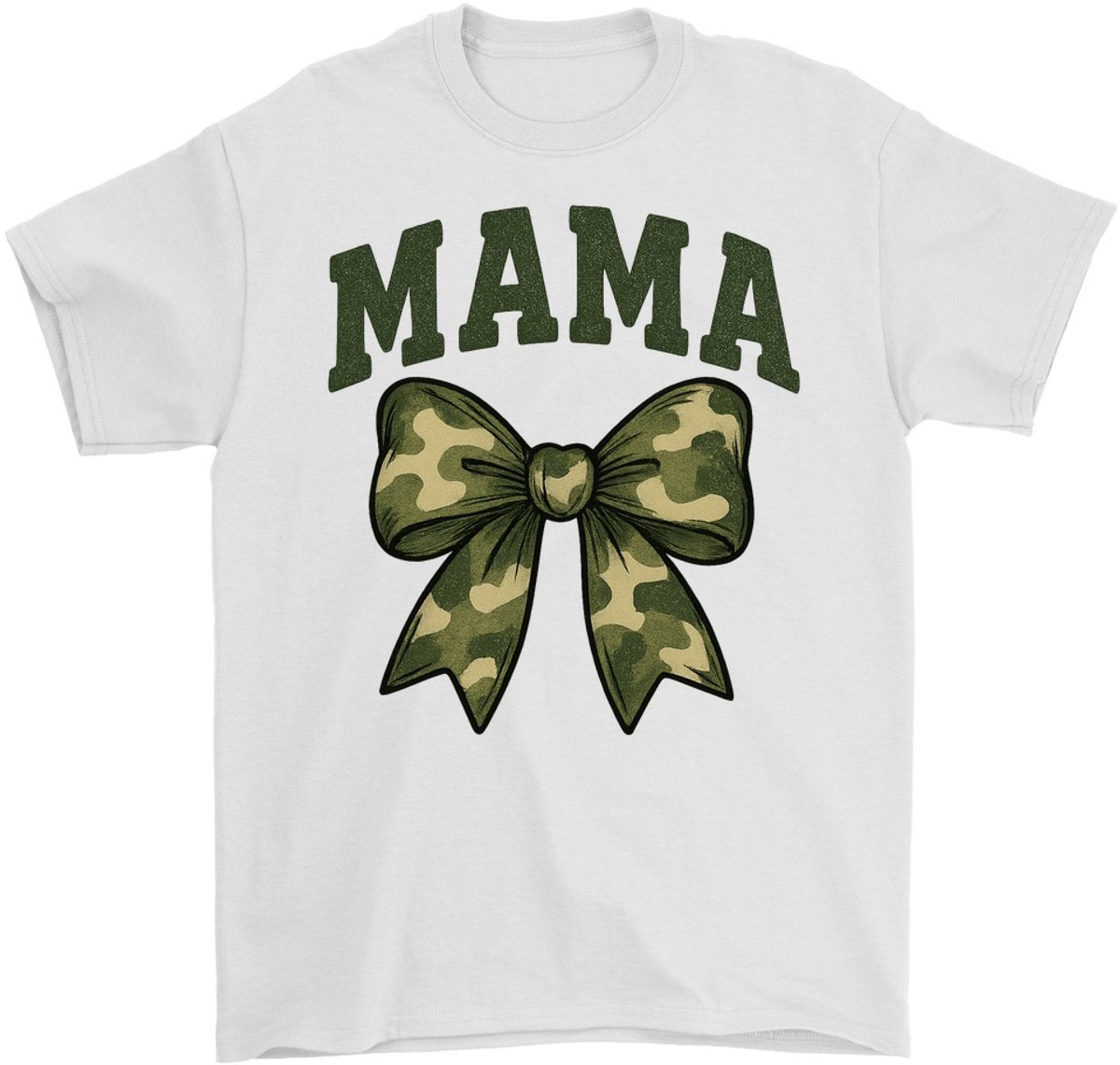 Mama Shirt – Army Mama – Moederdag Outfit – Unisex T-Shirt voor Dames & Heren – Leuk Cadeau voor Moeders