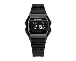 G-Star GSW.501.03 - Horloge - Siliconen - Zwart - 42 mm