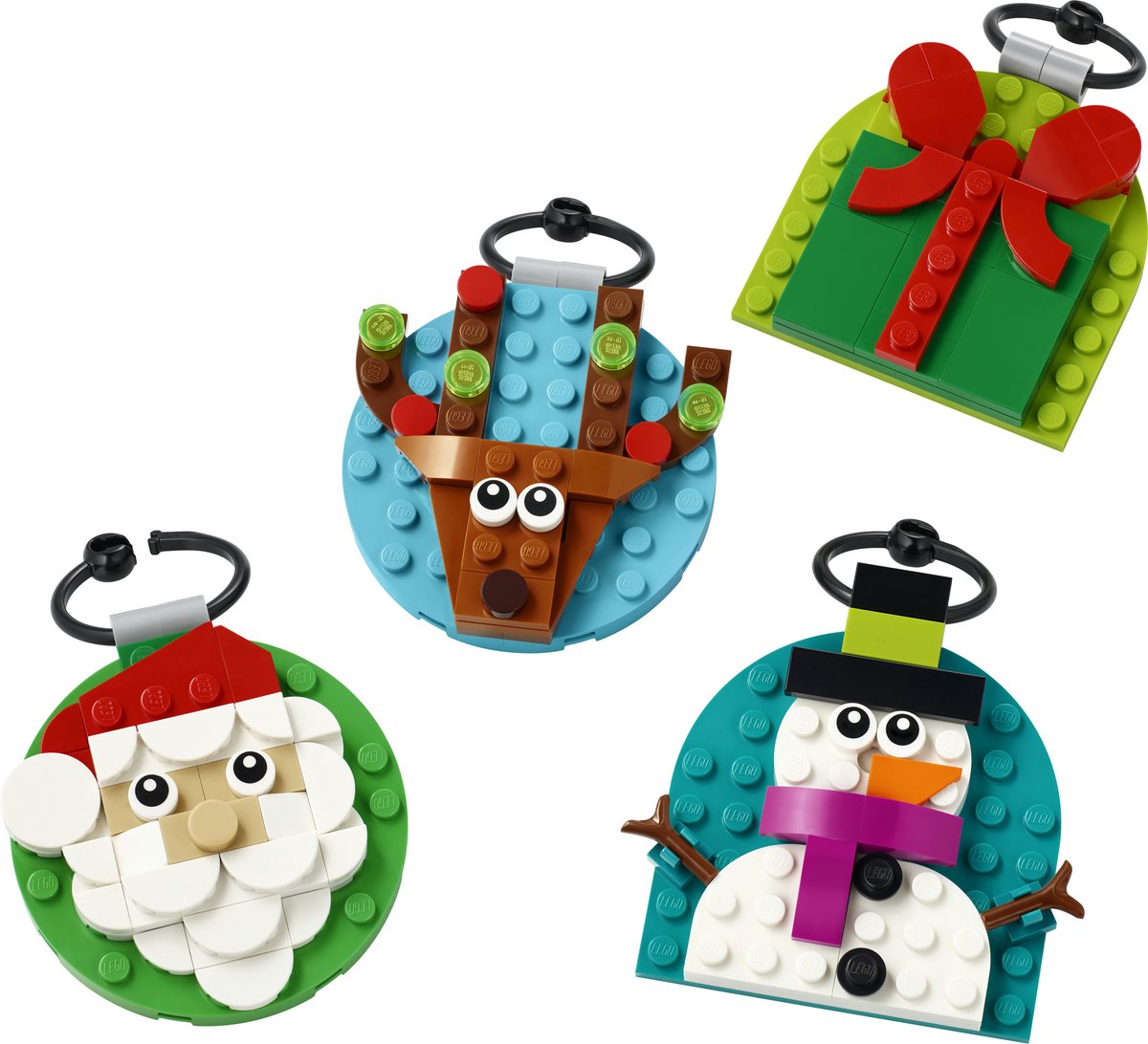LEGO Schattige kerstversieringen Kerstdecoratie Om te Knutselen voor Kinderen 40744 — afbeelding 5