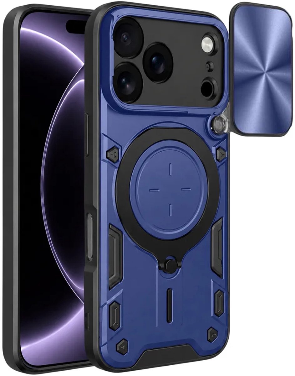 Techsuit - CamGuard Pro - iPhone 18 Pro / iPhone 17 Pro - Blue
