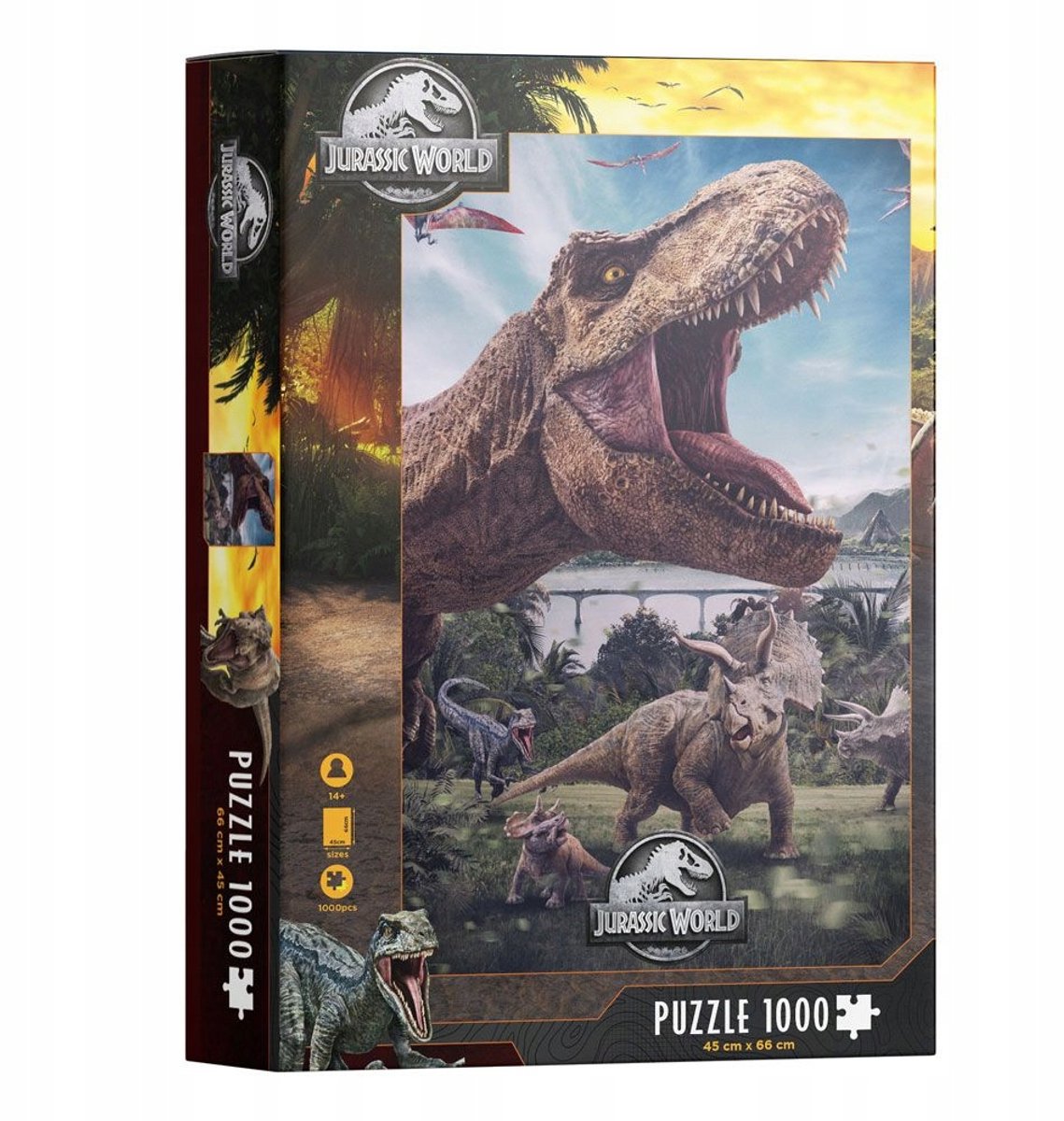 Jurassic Park T-Rex Puzzel 1000 Stukken