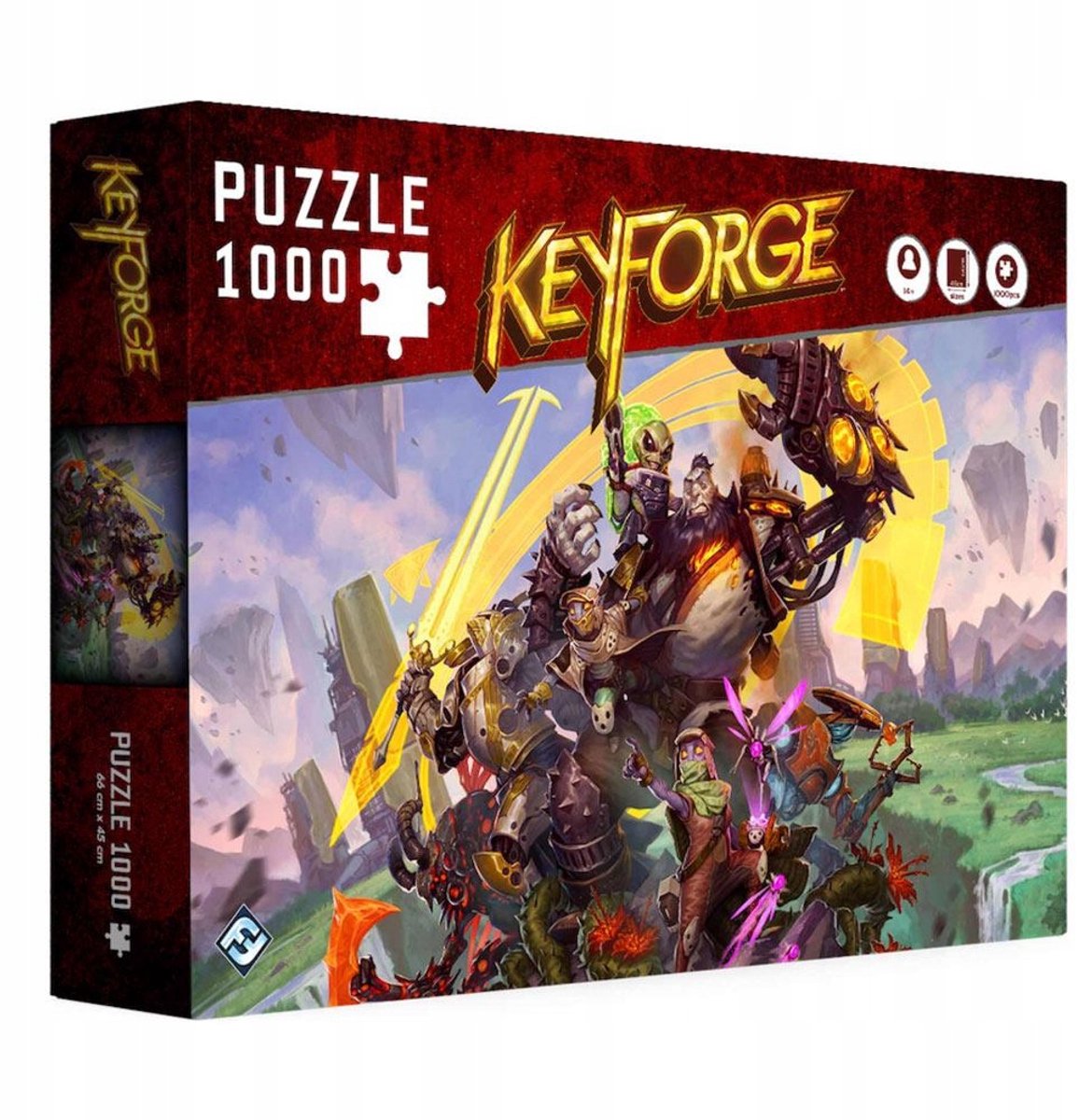 Keyforge Legpuzzel 1000 Stukken - Officiële Licentie