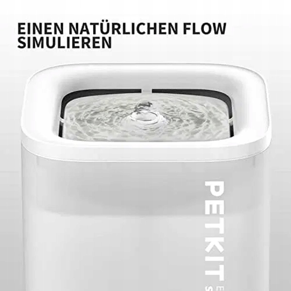 Petkit Cybertail Drinkfontein voor Katten & Honden, 1.85L, Stil