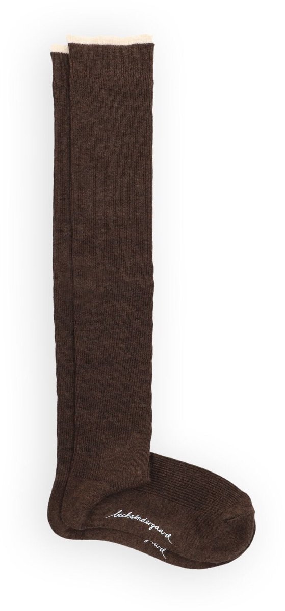 Becksondergaard Talula Knee Sock Beenmode Dames - Bruin - Maat 39-41