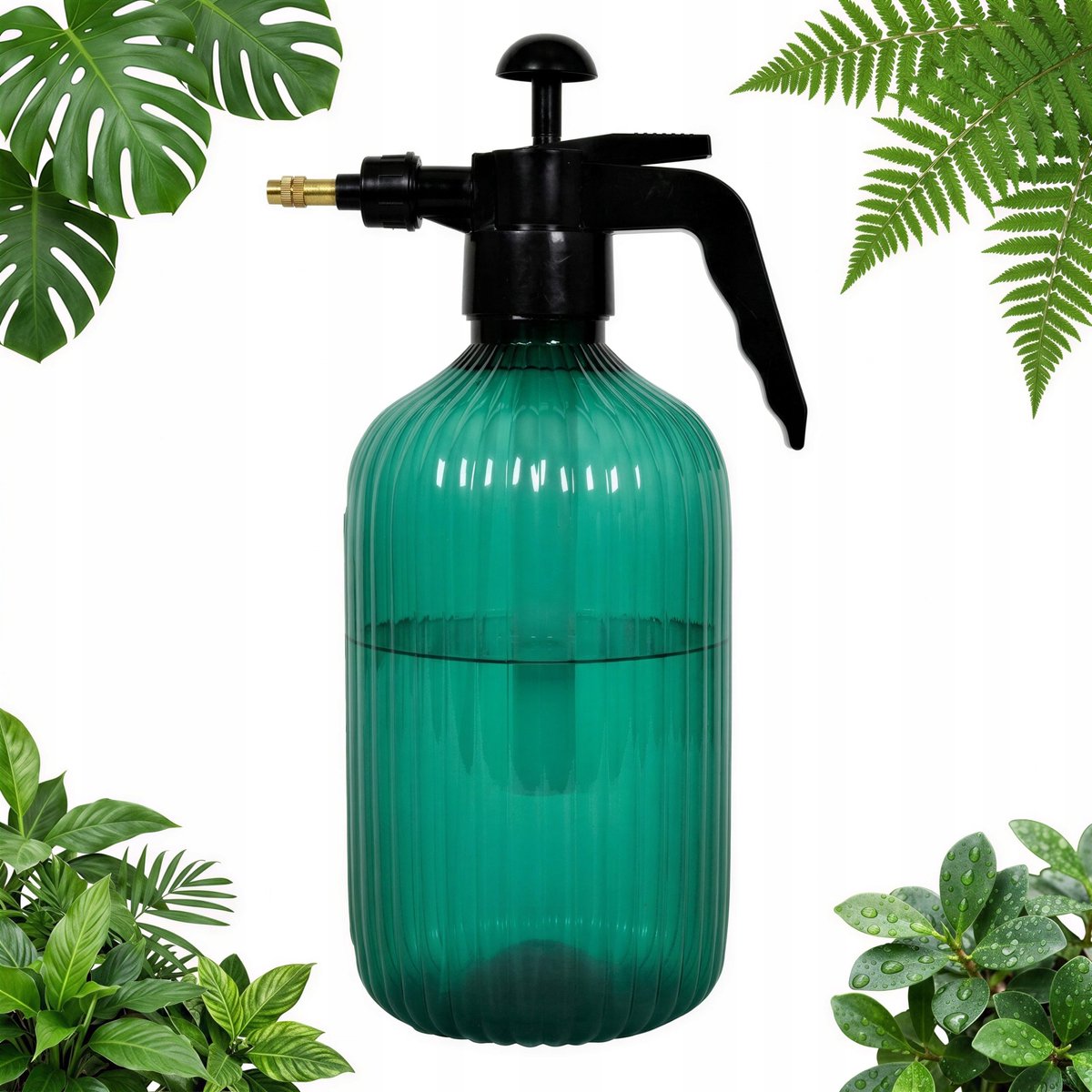 Drukspuit 2L Flesgroen - Handige plantenspuit voor tuin & huis