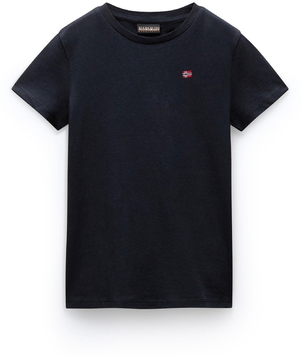 Napapijri K Salis Ss 2 Polo’s & T-shirts Jongens Polo shirt Zwart