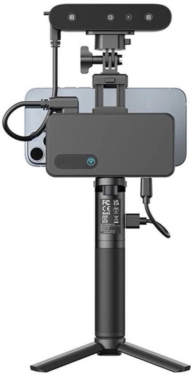 3D-Scanner – 3D-Scanner Compact – 3D-Modelscanner – Digitale Scanner – Hoge Nauwkeurigheid 0,1 Mm – Wifi6 Draadloos