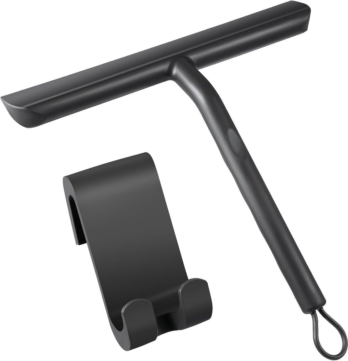 Wisser - 21 cm - Siliconen - Antislip - Zwart