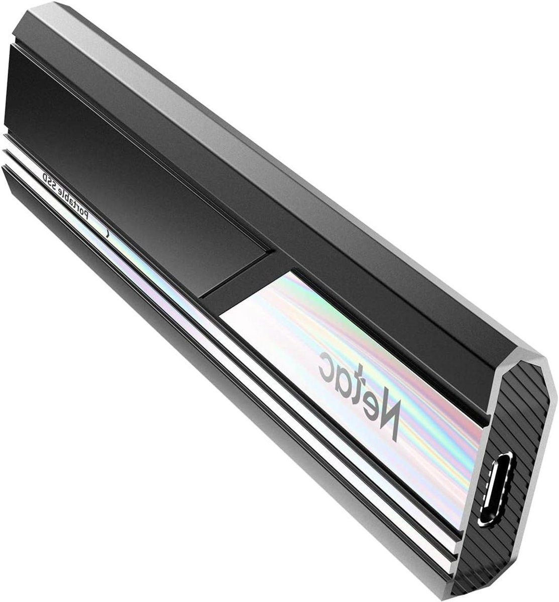 Draagbare SSD - Externe Opslag - Bestanden Opslaan - Tot 1050MB/s Snelheid - 2TB Capaciteit - Zwart