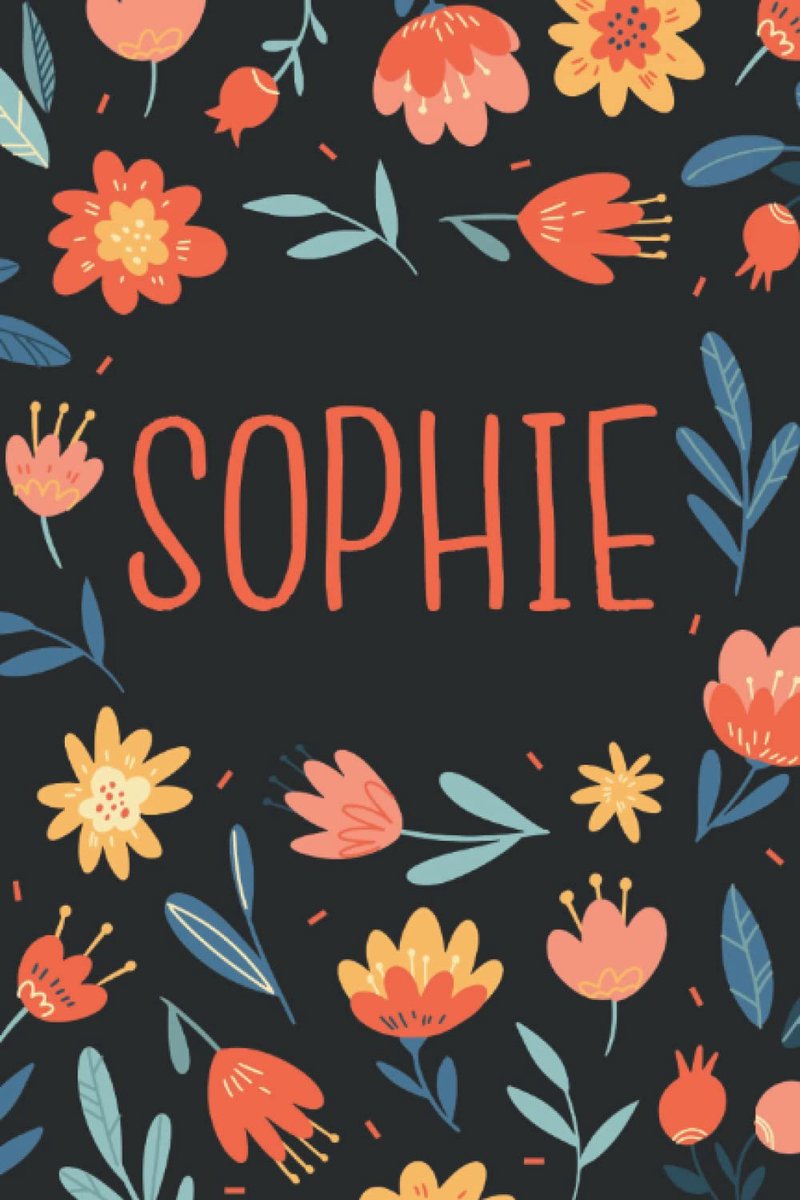 Sophie: Een notitieboek met naam is natuurlijk een leuk persoonlijk cadeautje voor een vriendin, Moeder en collega 150 - ShopVlot