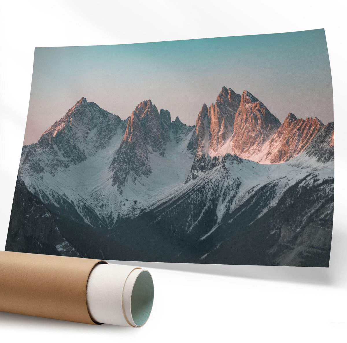 Coloray Polycanvas Poster - Zwarte Hond, Fotografie - 594 x 840 mm - Zwart Illustratie - Rechthoek - Muurdecoratie - Woonkamer - Expressief