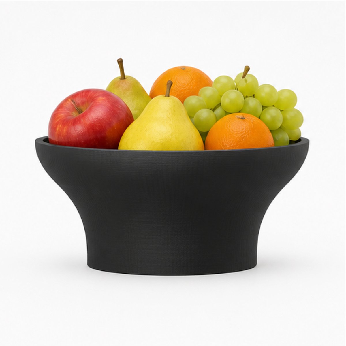 Fiastra Modena fruitschaal - Zwart
