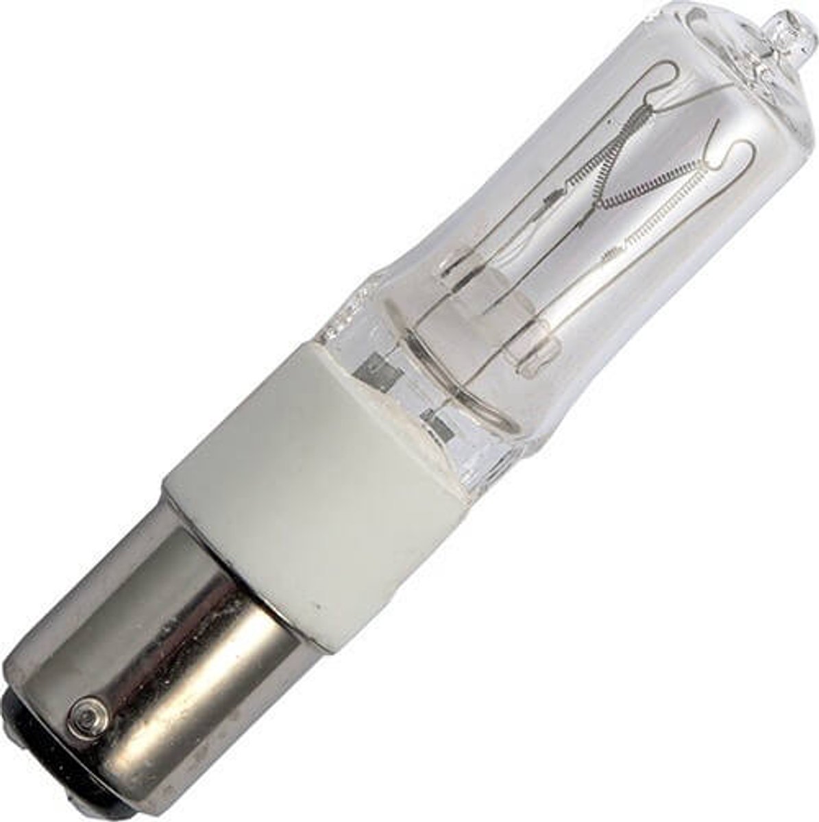 Halogeenlamp buisvormig | Ba15d | Helder | 15mm | 70W | Huismerk | vervangt Halolux