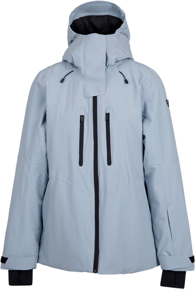 Brunotti Avamena Skijas Dames Pale Ski Jas Wintersport 20K Ademend en Waterdicht Recco System Blauw