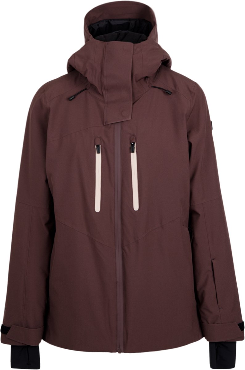 Brunotti Avamena Skijas Dames – Ski Jas Wintersport 20K Ademend en Waterdicht Recco System Raisin
