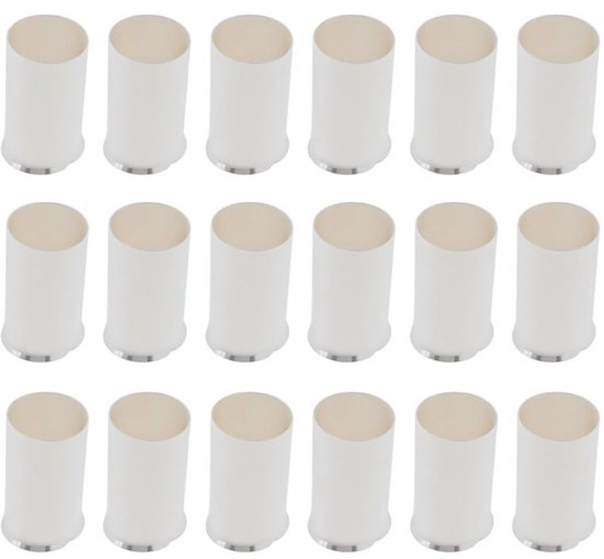 Dailygoods - 24 Stuks Niet-geïsoleerde Wire Ferrules Kit voor Draaien