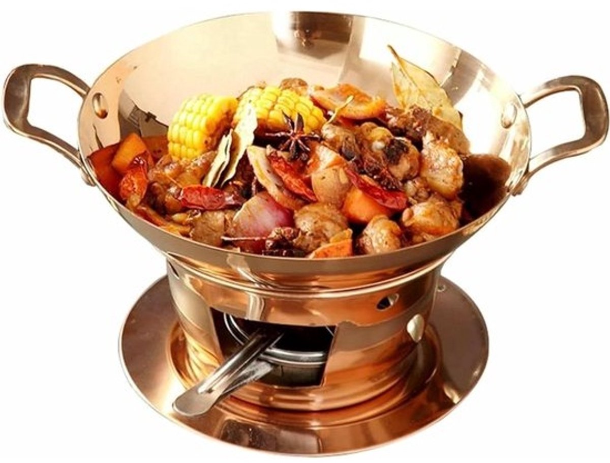Buffet Verwarmingsbak - Chafing Dish - Voedsel Warm Houden - Instelbare Temperatuurregeling - 315 x 25 cm - Zilver