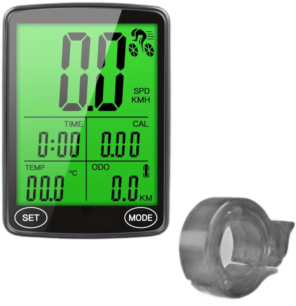 Currero Fatbike Scherm - LCD Display - Schermpje - E-Bike Accessoires - Elektrische Fiets - Dashboard - Snelheidsmeter - Kinderen & Volwassenen