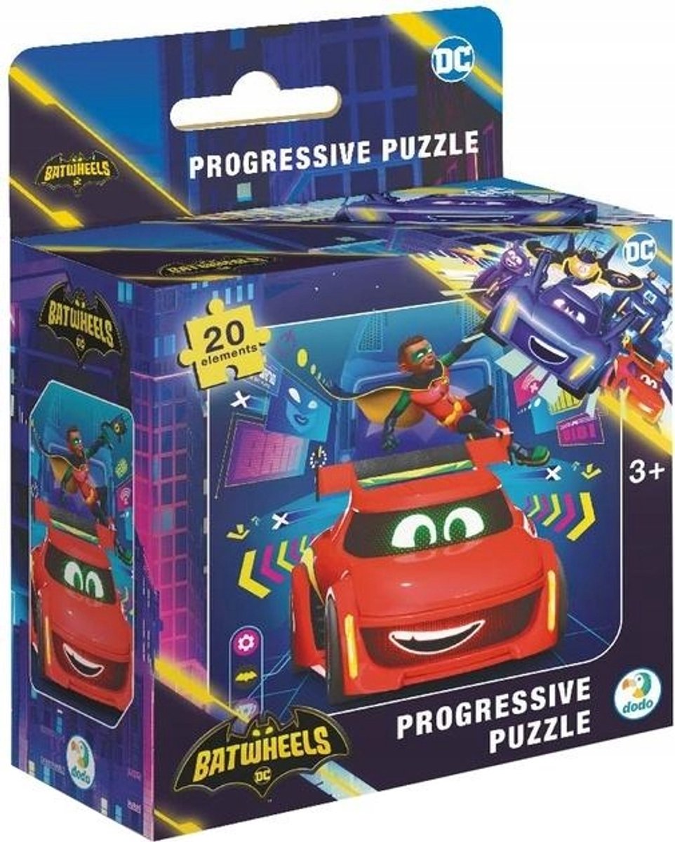 Batwheels Educatieve Puzzel 20 Stukken - Rood Vogel Dodo
