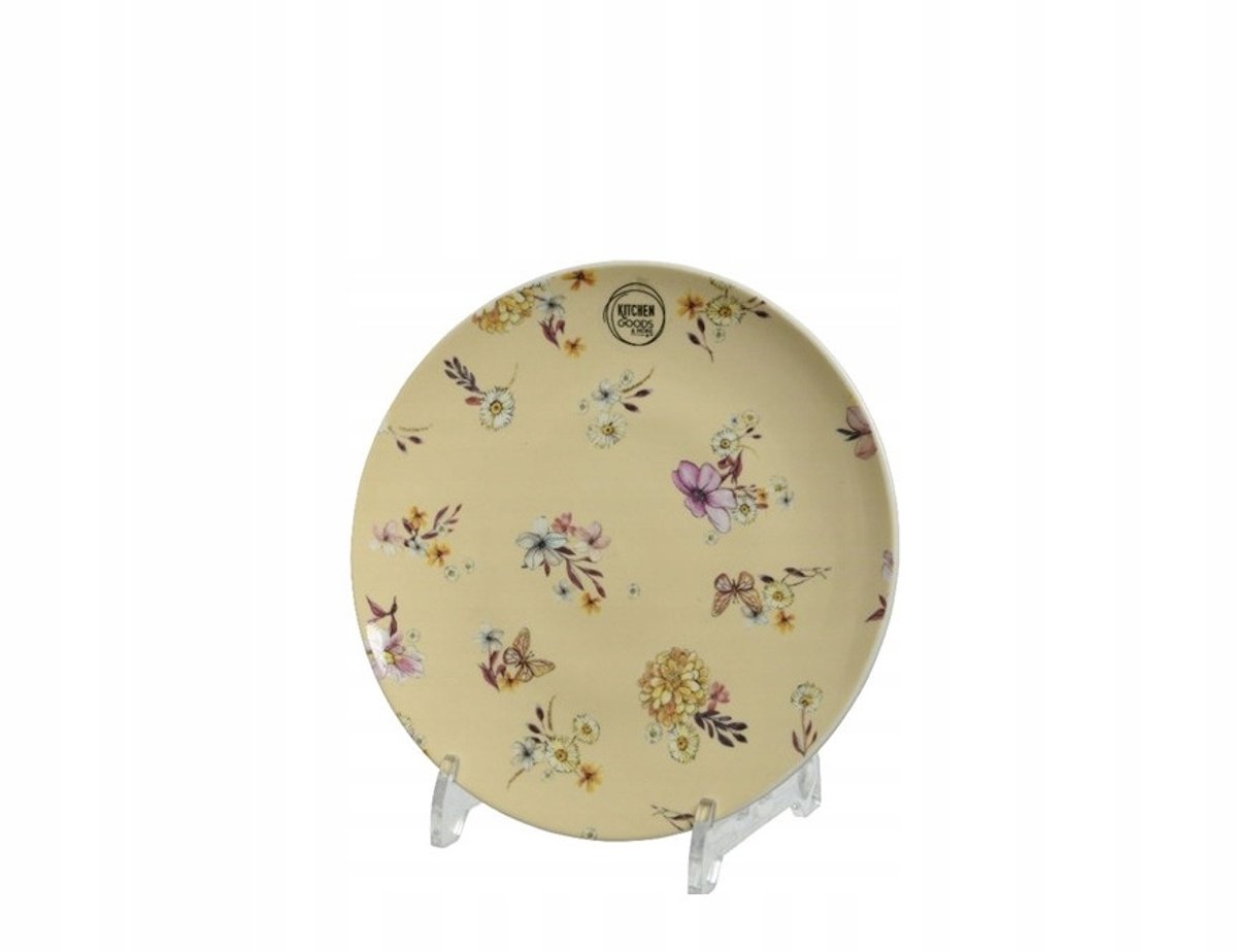 Porseleinen Ontbijtbord Bloemen Ø 22 cm