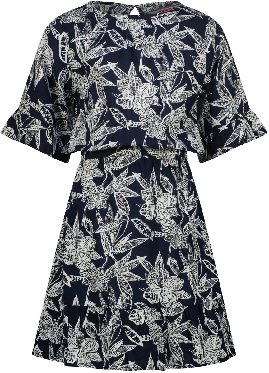 Vingino Pommy Meisjes Jurk - Dark Blue