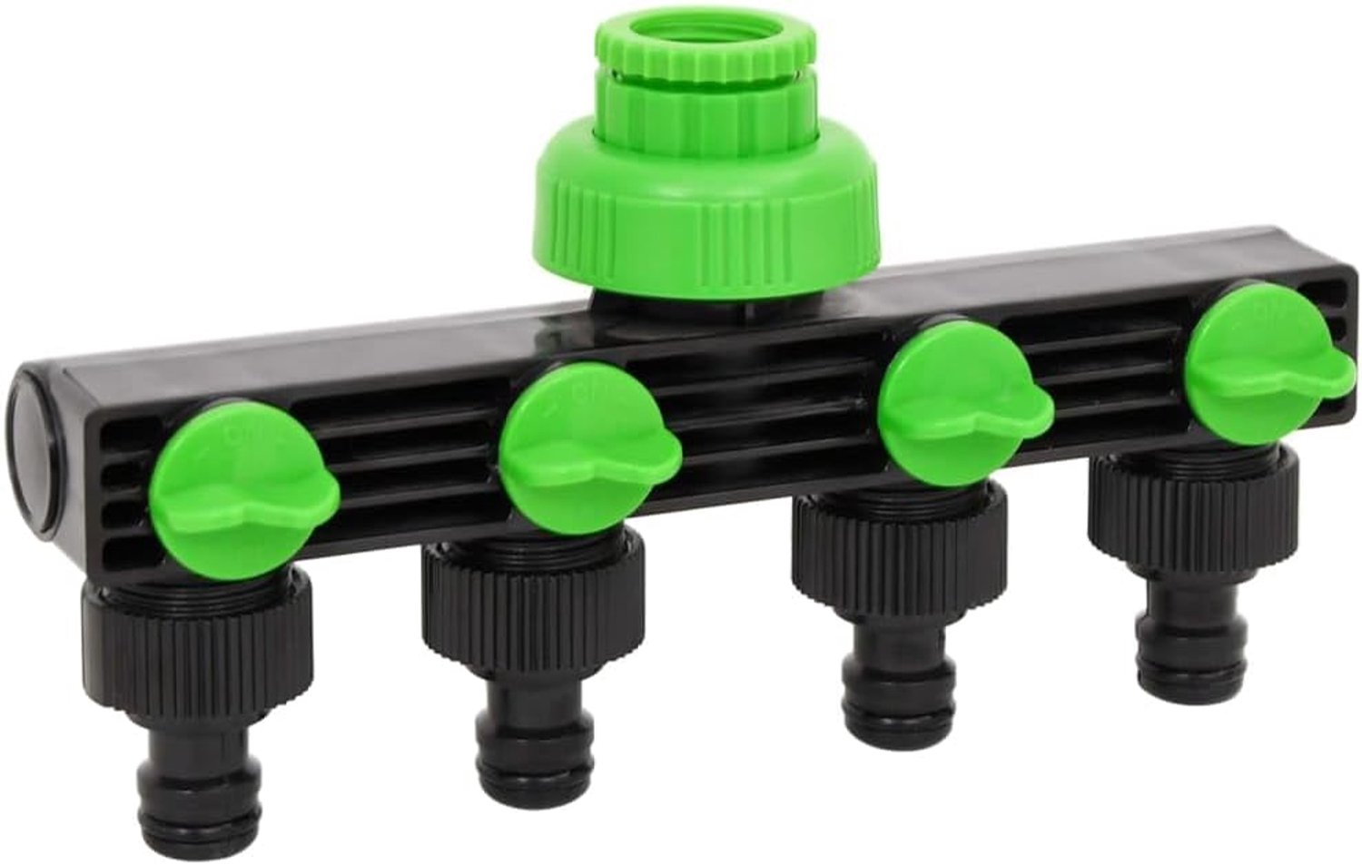 4-weg kraanaansluiting waterverdeler tuinirrigatie ABS & PP