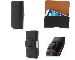 Riemclip synthetisch leer horizontale premium voor Elephone P2000c - Zwart