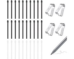 30 Stuks Vervangende S Pen Dots met Installatietool voor Galaxy Note en Tab Modellen, Geschikt voor S Pen Tips en Accessoires