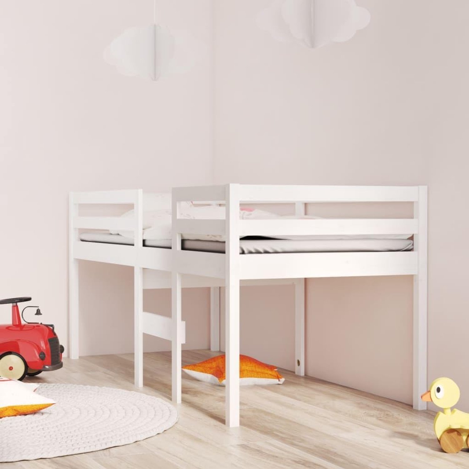 Grenenhout Speelhoek Wit 90x190