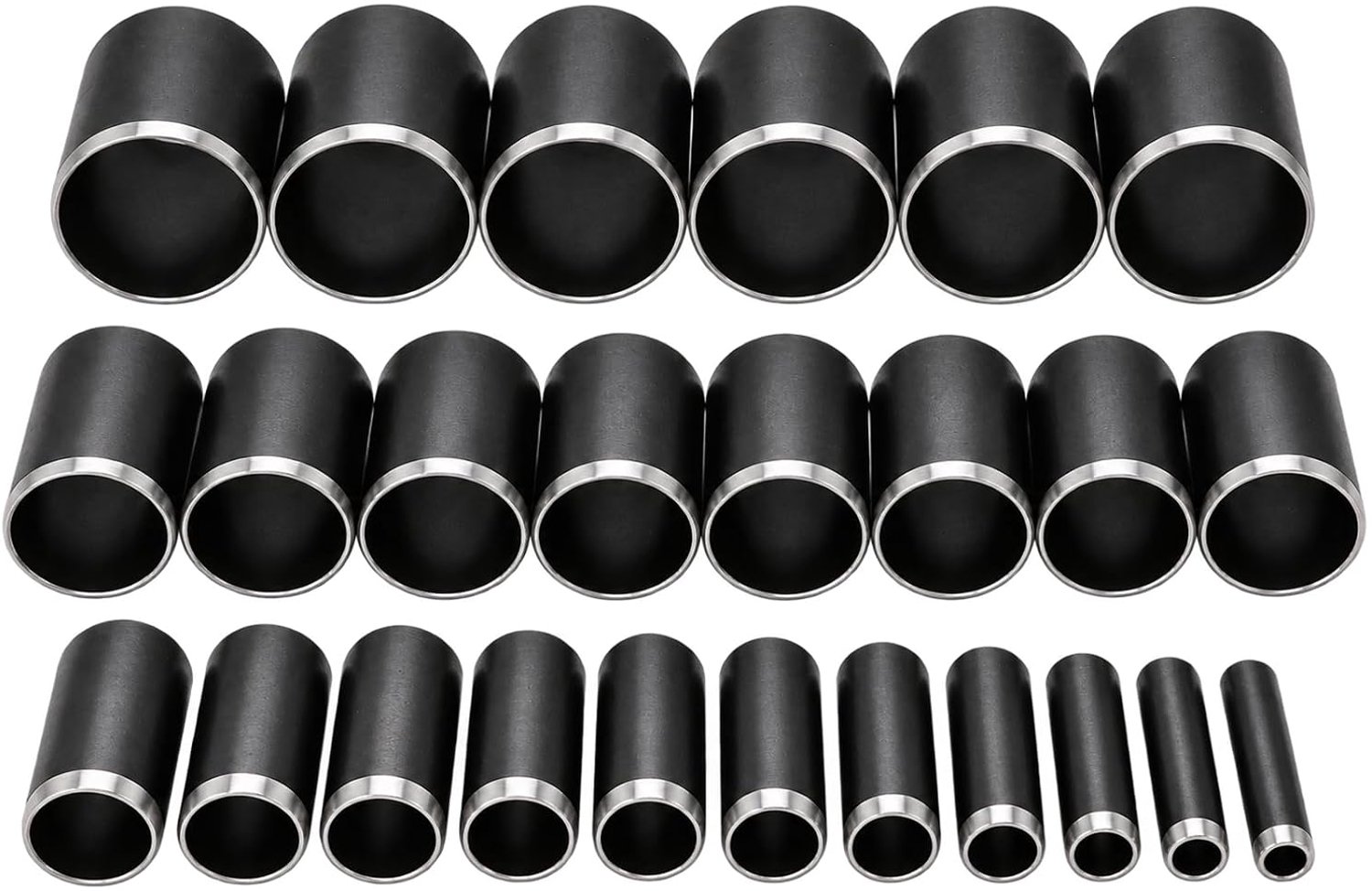 25 stuks perforatieset 1-25 mm gatenperforator leer set ponsen