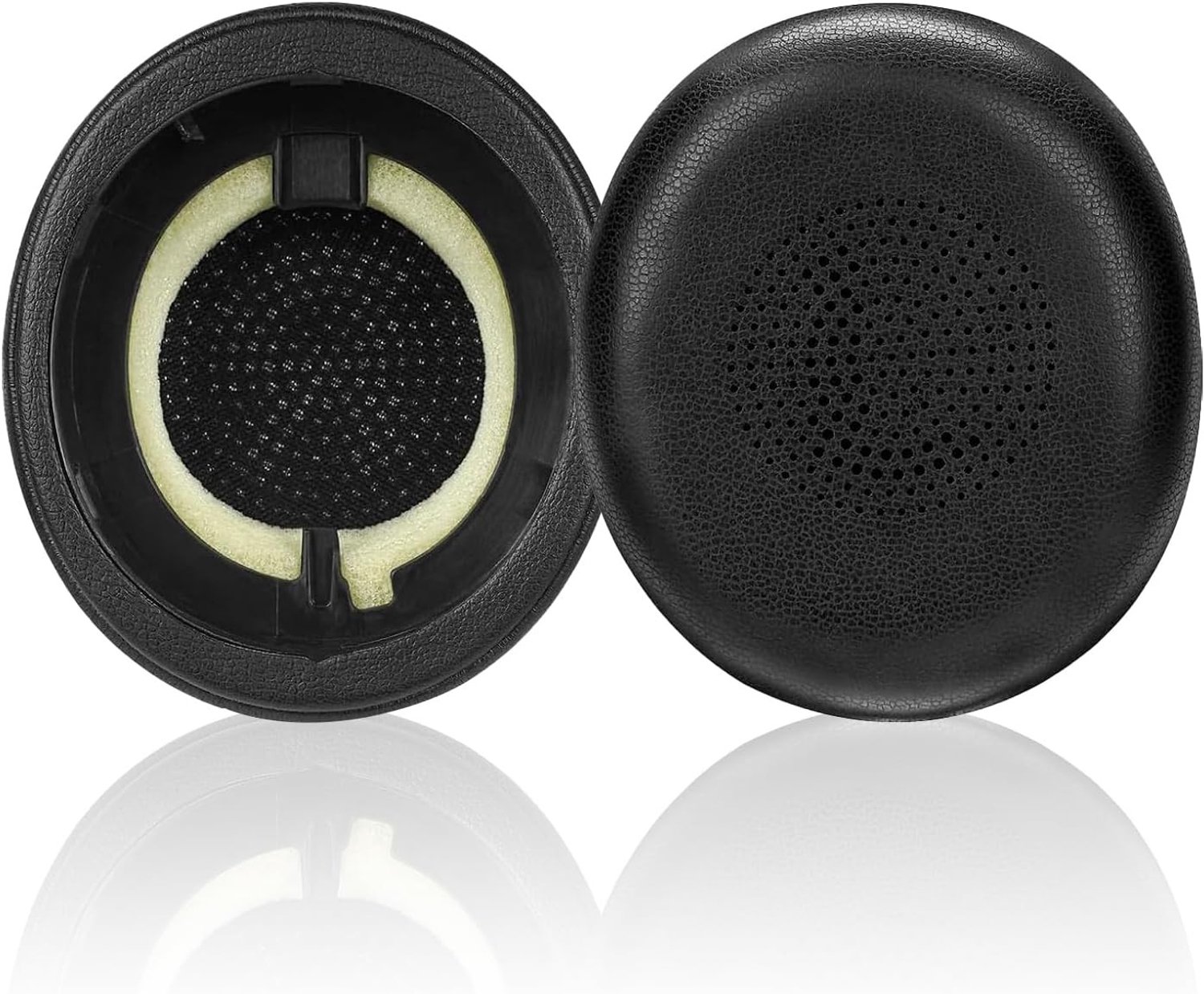 Vervangende oorkussens voor Evolve2 65, Evolve2 40 en Elite 45h draadloze hoofdtelefoons, comfortabele oorkussens, duurzame earcups, zwart