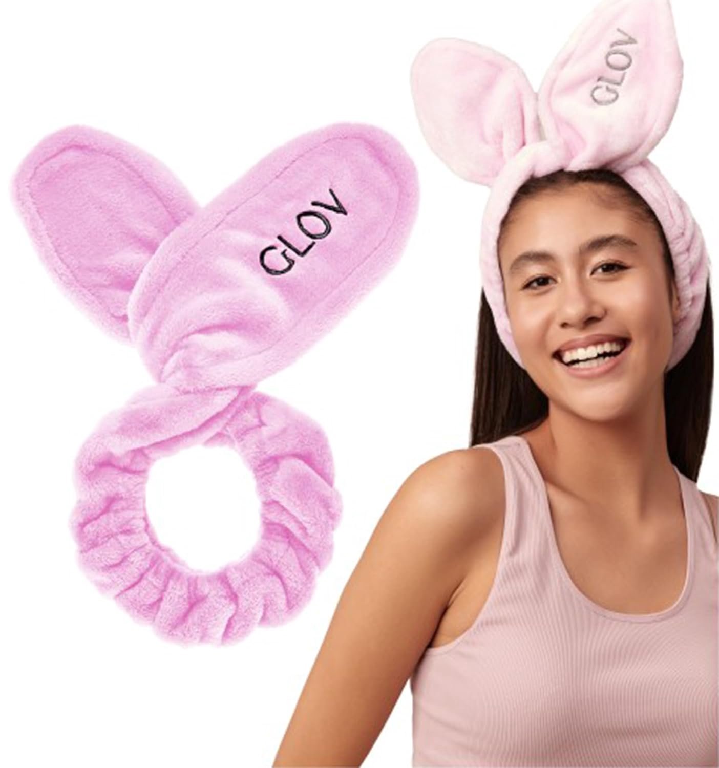 Schattige Konijnenoren Haarband voor Make-up & Gezichtsreiniging