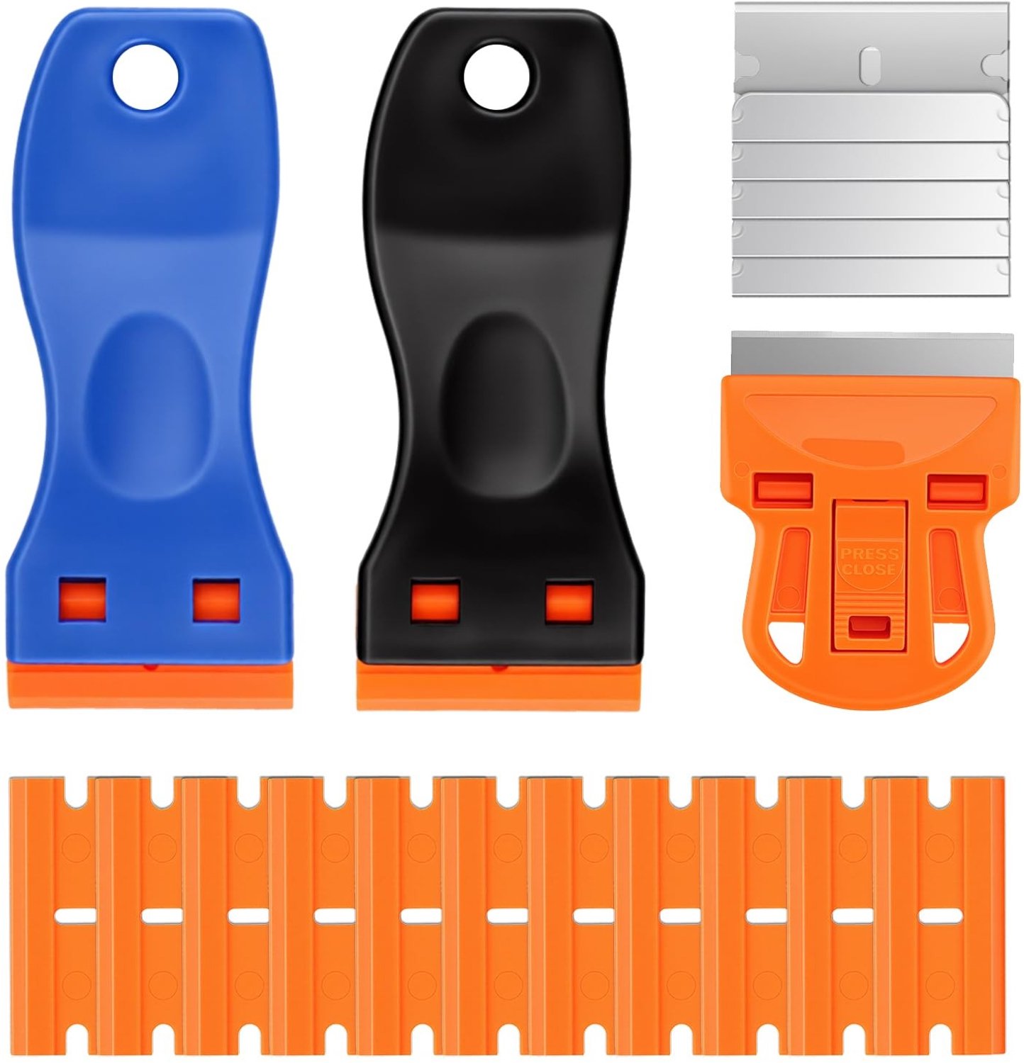 Set van 2 Multifunctionele Plastic Schrapers