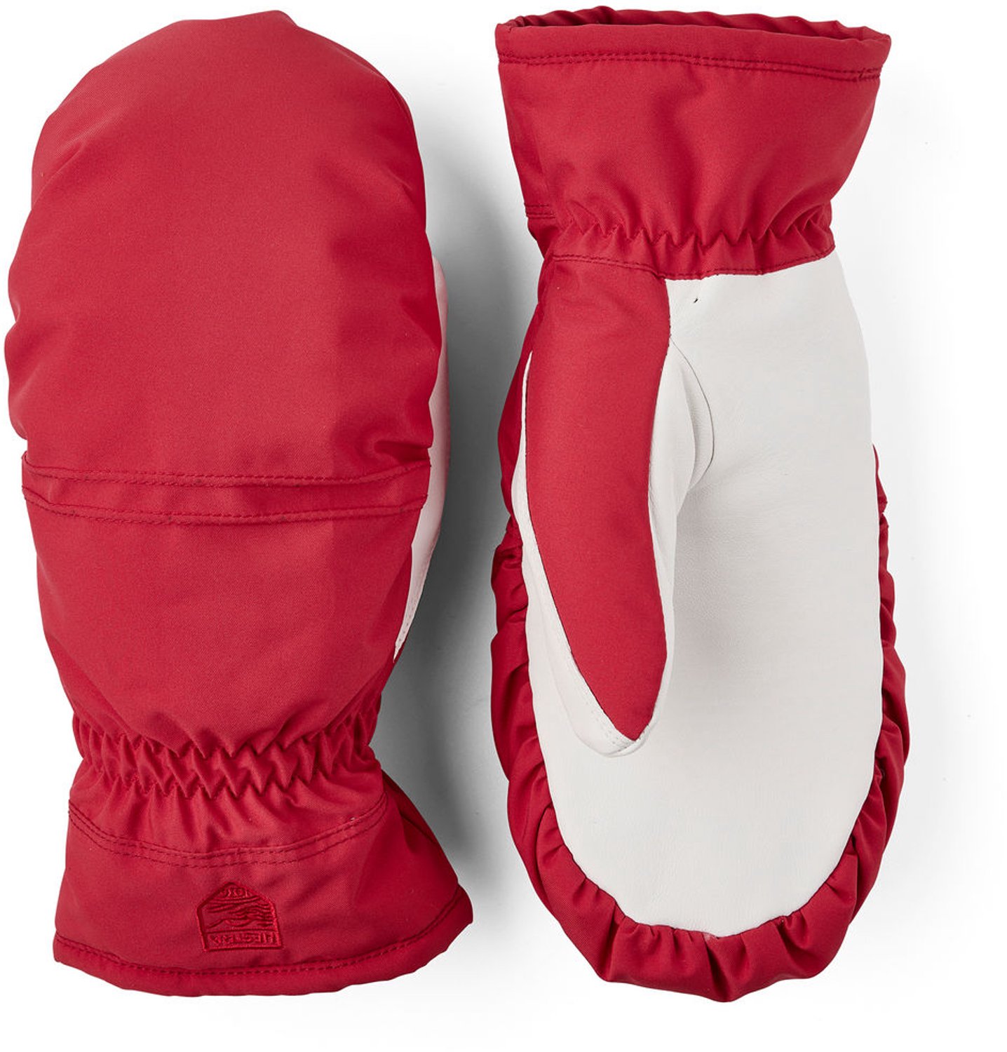 Hestra Women’s Primaloft Leather mitt – Wintersport Wintersportkleding Handschoenen Geel
