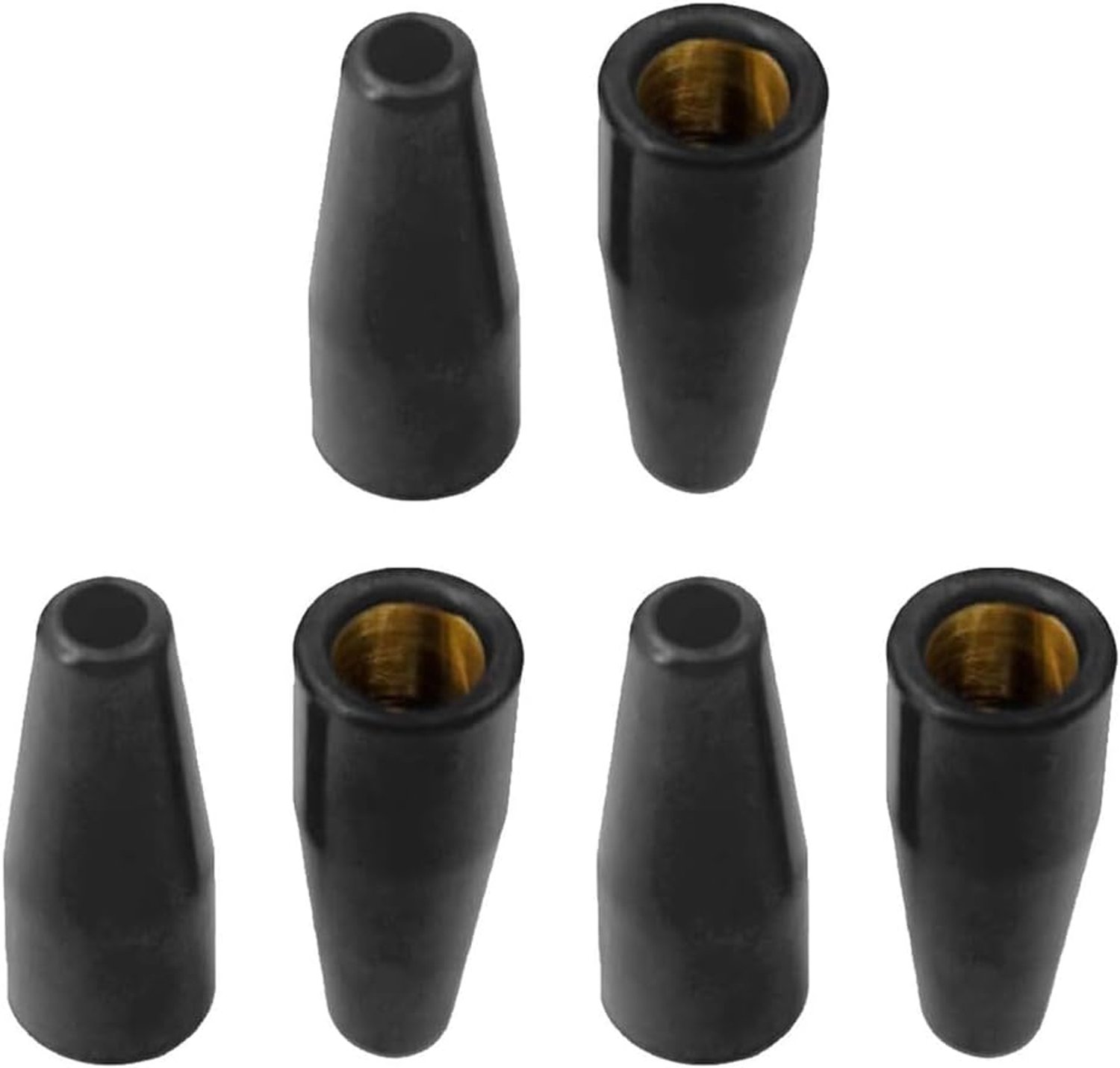 Lasmondstuk met conische stroomkern van messing, 6 stuks voor MB15 14AK 15AK, Mig lasonderdelen