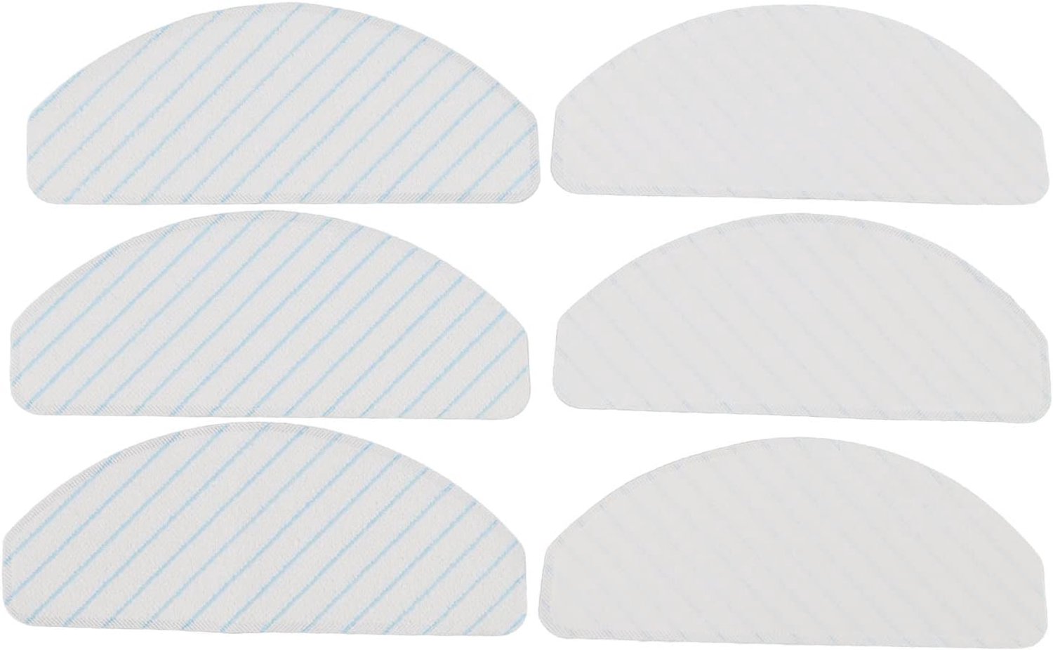 6 Stuks Accessoires Onderdelen Mop Doek Vervanging voor Vac 2pro, Stofzuiger Pads Vervangende Onderdelen Veegmachine Accessoires