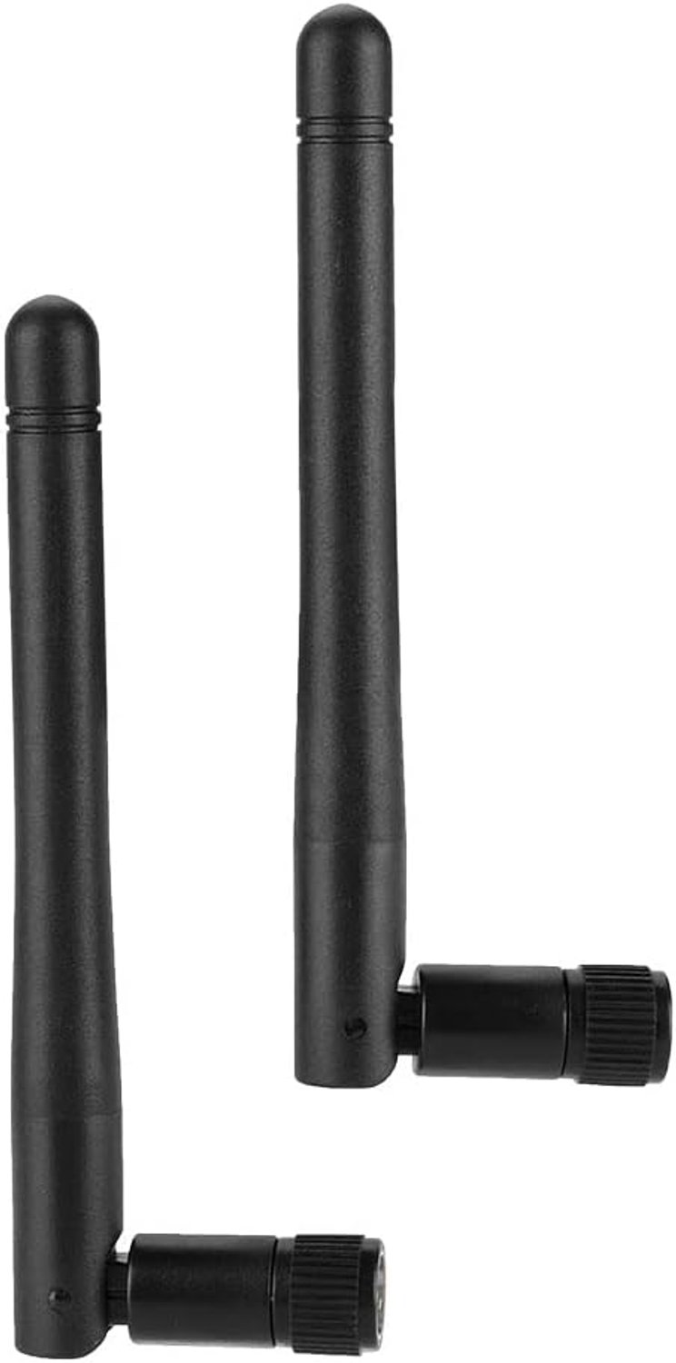 WiFi antenne 2PCS 2DBi - Dual band 2400-2500MHz - Omnidirectioneel - Ideaal voor draadloze netwerken - Homevero