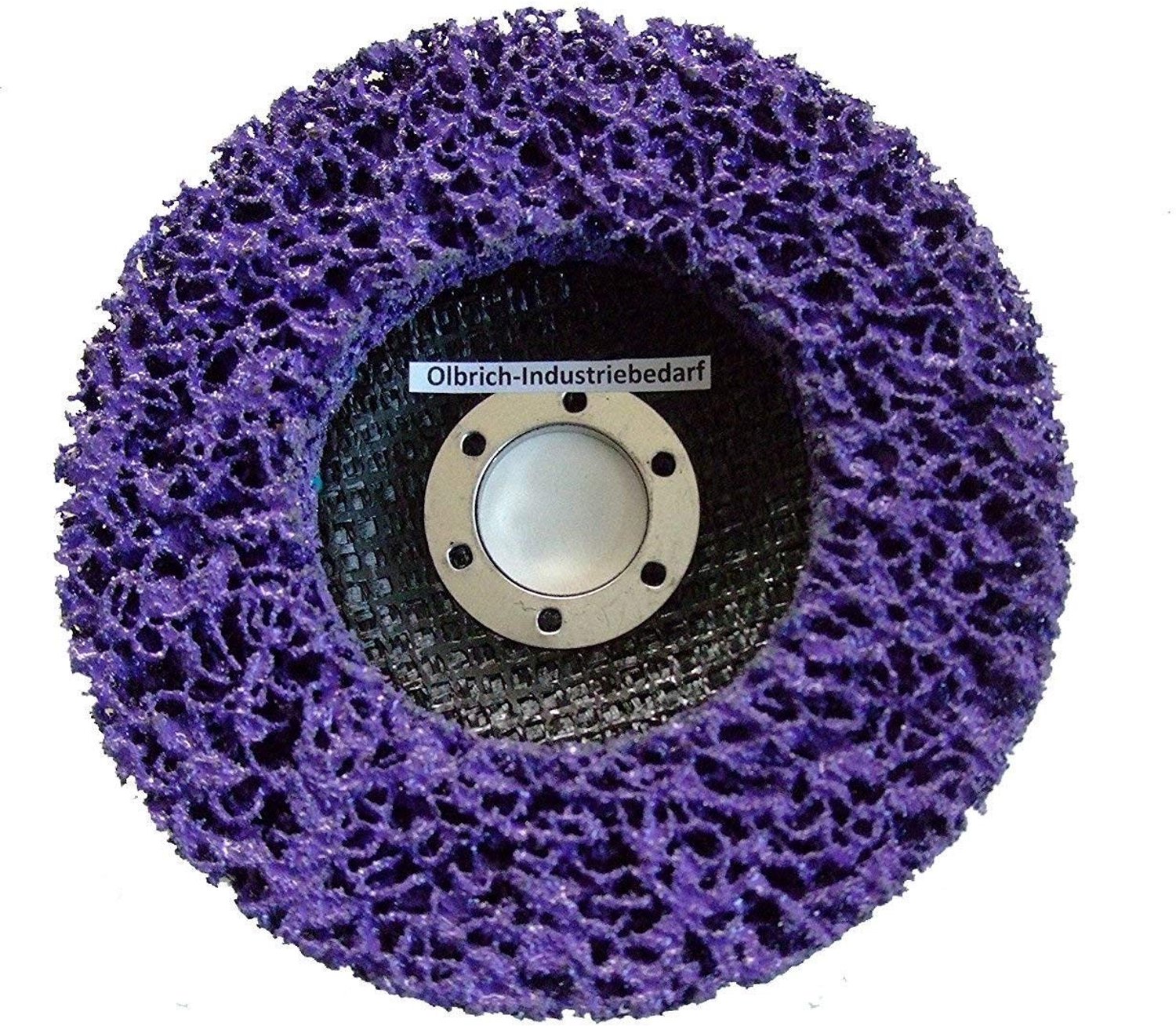 Reinigingsschijf 125 mm - Set van 10 Stuks - Lilac