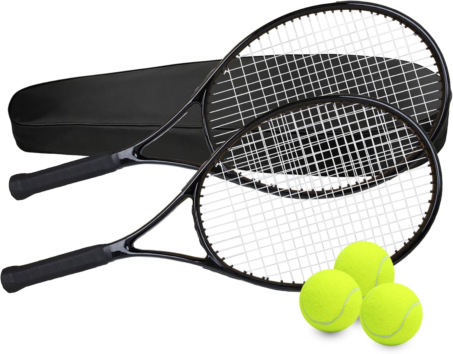 Racketset voor volwassenen, 68,6 cm, tennisracket voor 2 spelers