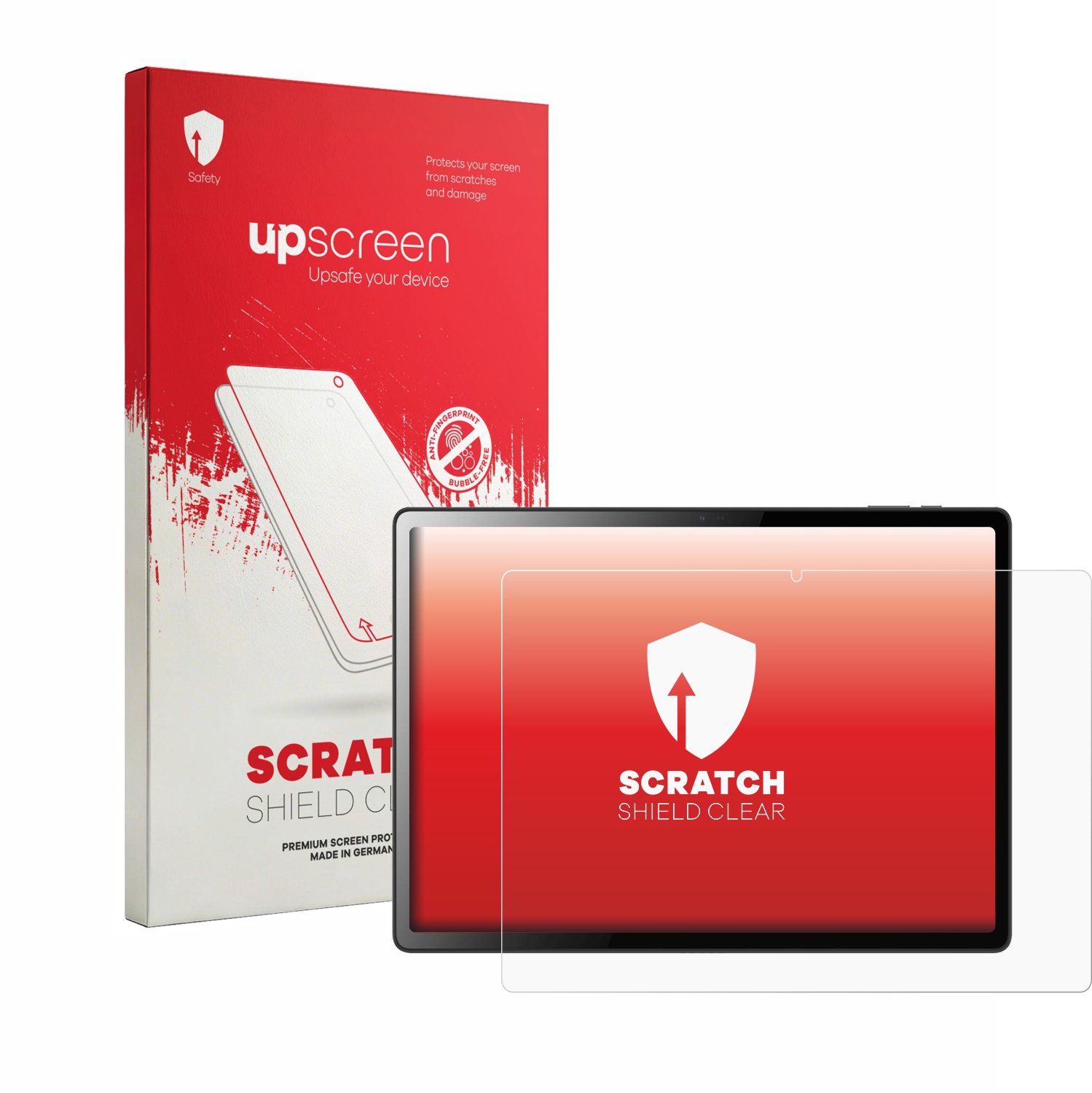 upscreen - Screenprotector voor Logicom Tab XXL 14" - Folie Beschermfolie transparant