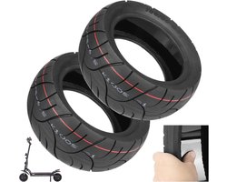 100/55-6.5 Vacuümbanden 11 inch met geïntegreerde live-lijm, repareerbaar voor Dualtron Ultra 2 THUNDER II Kaabo Wolf Warrior Scooter (2 stuks)